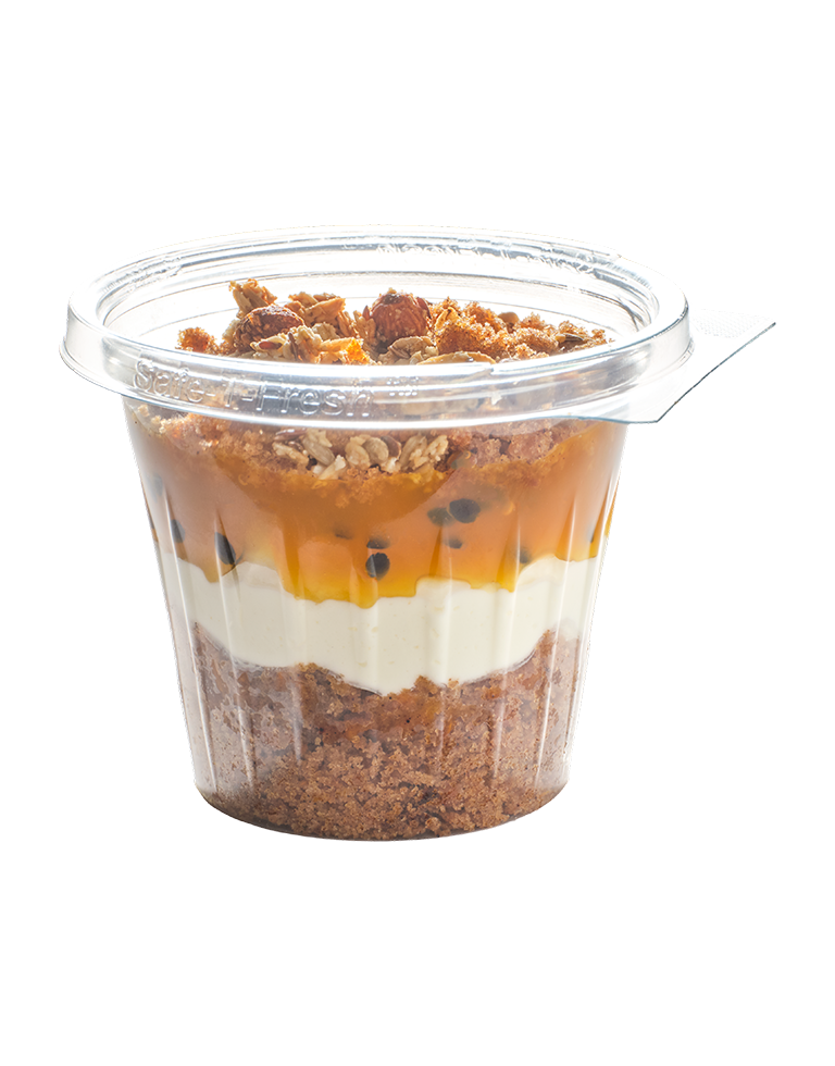 Ciasto marchewkowe z kremem i marakują