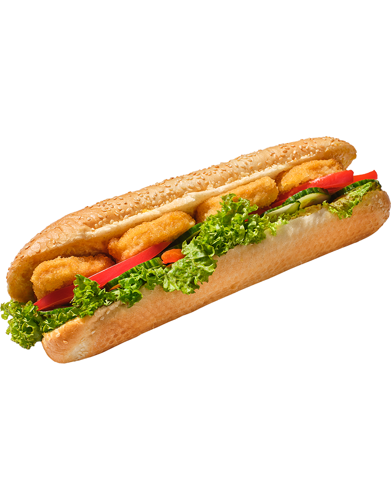 Paluch z roślinnymi nuggetsami