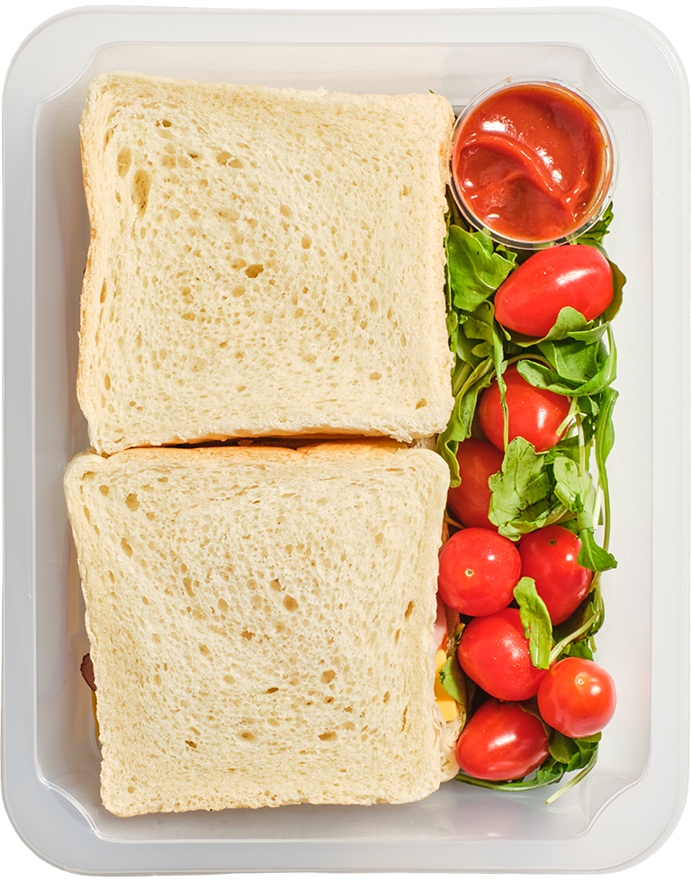 Tosty z szynką, serem i pieczarkami