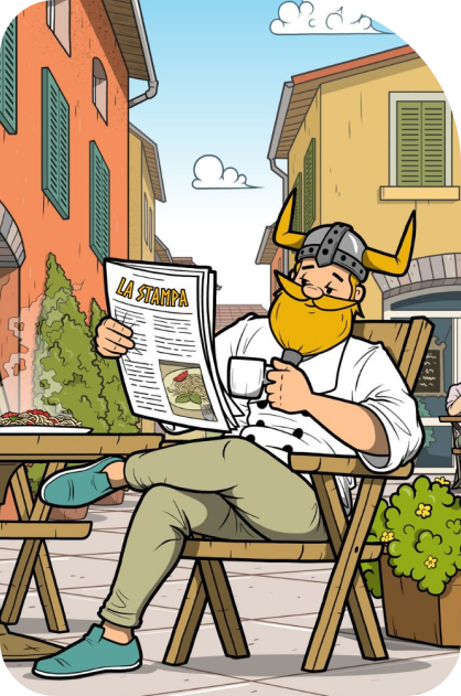 viking-siedzi-z-gazeta